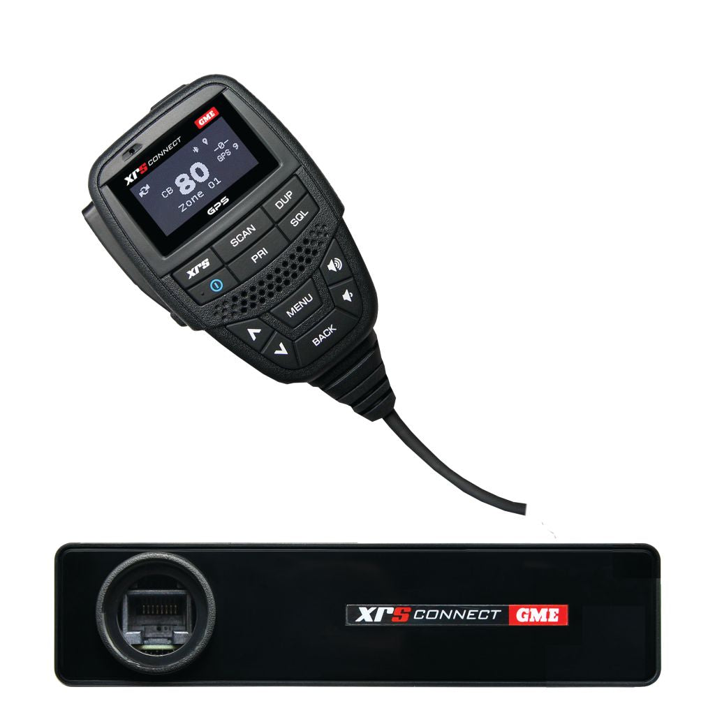 XRS CONNECT COMPACT IP67 UHF CB RADIO WITH BTOOTH & GPS GME - XRS-390C