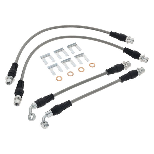 HULK BRAIDED HOSE KIT REAR TOYOTA LANDCRUISER 70 SERIES 07/2016 - BHUK15