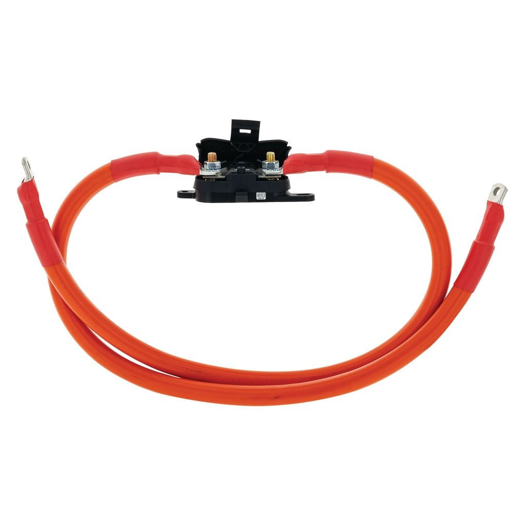 Hulk 4x4 95MM 1.4M INVERTER LEAD (POS)INC MEGA FUSEHOLDER 8MM EYE - BLV42