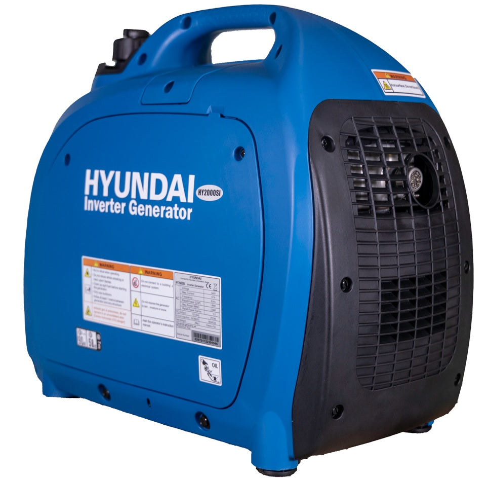 Hyundai 2000W Portable Inverter Generator - HY2000Si