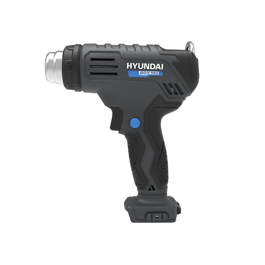 Hyundai 20V Cordless Heat Gun – 2 Temp Settings, Auto Cooldown, Lightweight – SKIN ONLY - HG20S
