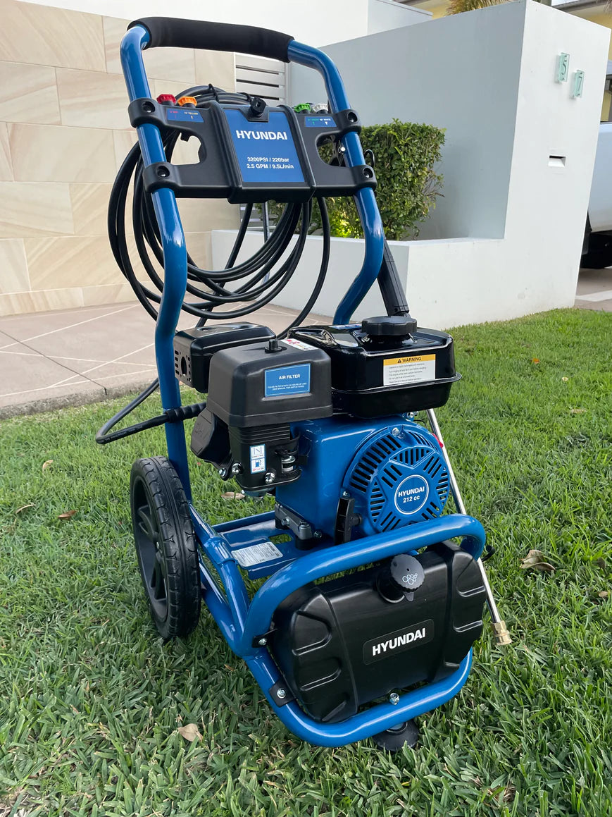 Hyundai 3200W 3500PSI Pressure Washer Petrol - HY3200H