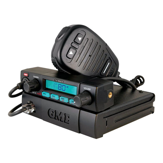 GME UHF CB RADIO 80 CHANNEL 5WATT REMOTE HEAD TRANSCEIVER - TX3520S