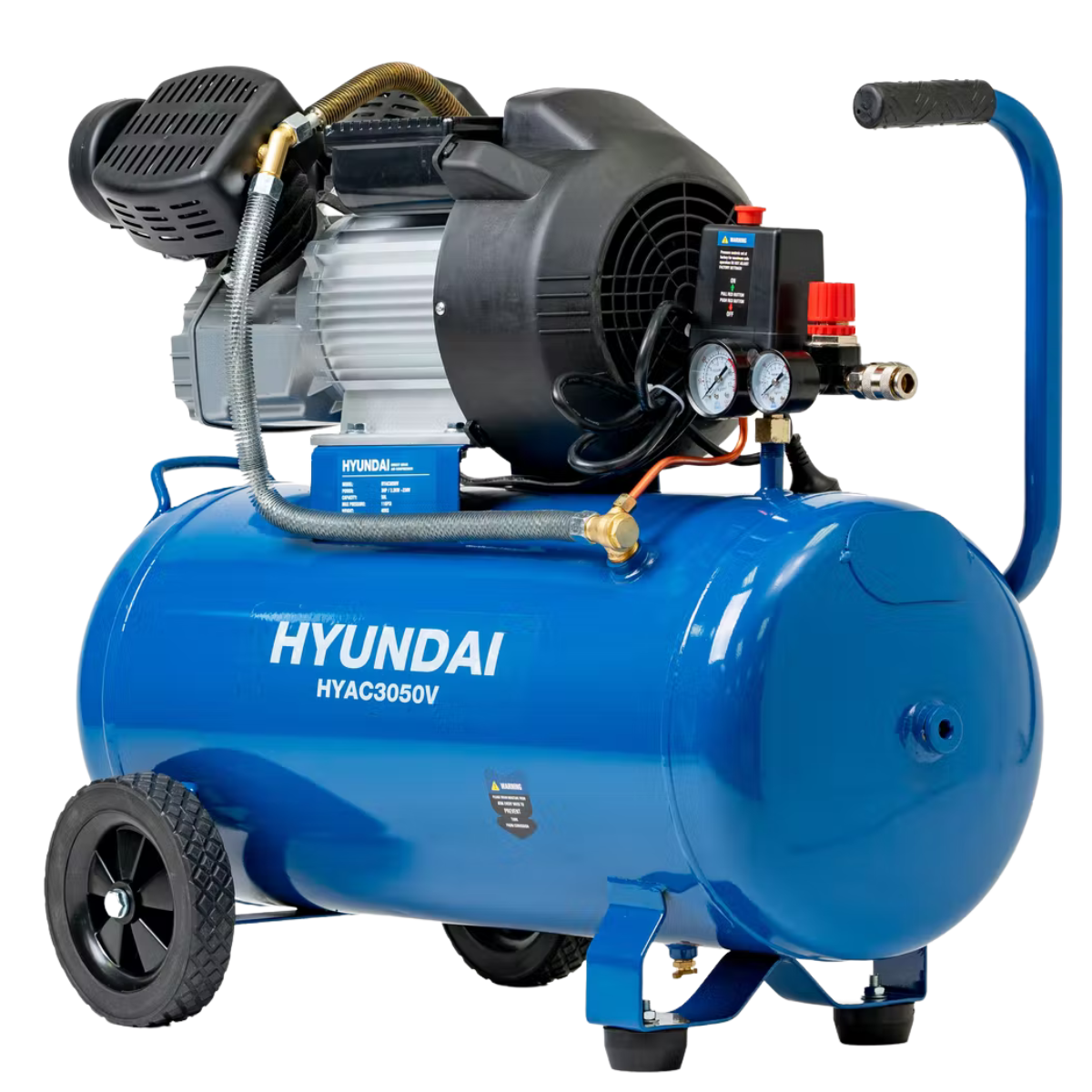 Hyundai 3HP Portable Air Compressor 356L/min Electric - HYAC3050V