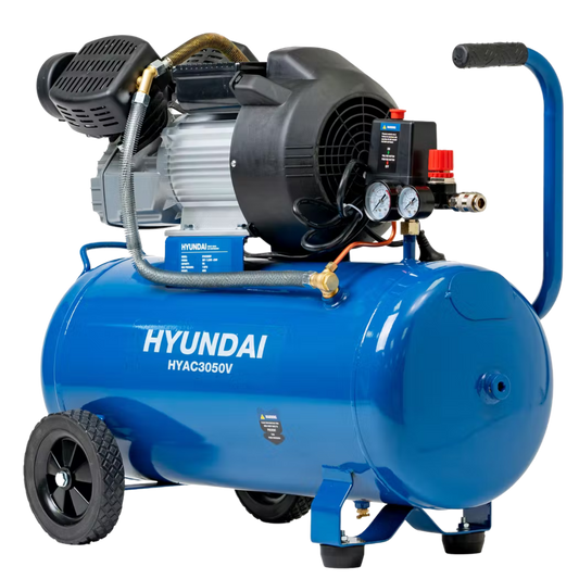 Hyundai 3HP Portable Air Compressor 356L/min Electric - HYAC3050V