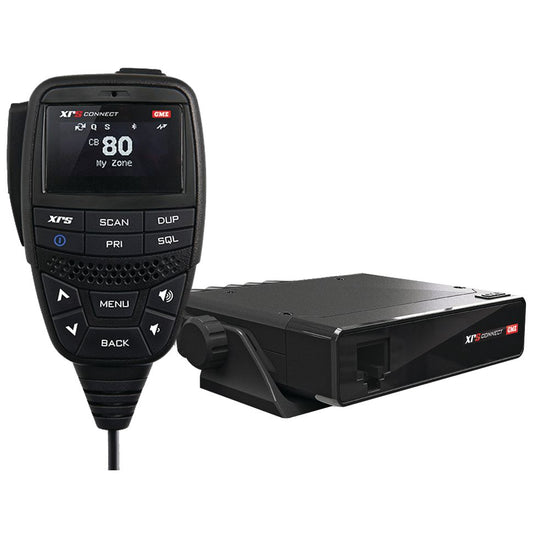 GME XRS UHF RADIO 80 CHANNEL CB BLUETOOTH 5WATT COMPACT HIDEAWAY OLED SCREEN GME - XRS-330C