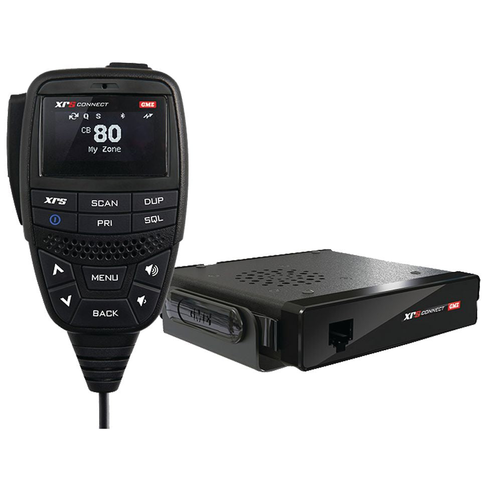 GME XRS UHF RADIO 80 CHANNEL CB BLUETOOTH 5WATT COMPACT OLED SCREEN - XRS-370C