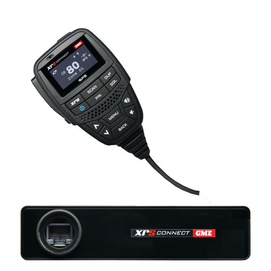 XRS CONNECT COMPACT IP67 UHF CB RADIO WITH BTOOTH & GPS GME - XRS-390C