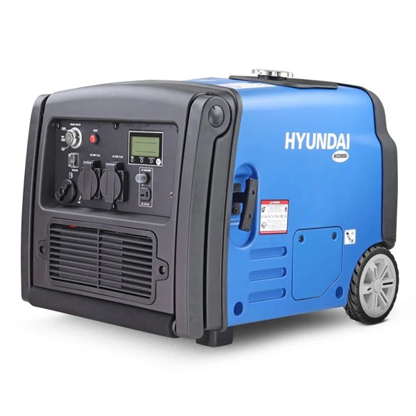 Hyundai 3200W Portable Inverter Generator Remote Key Fob Start - HY3200SEi