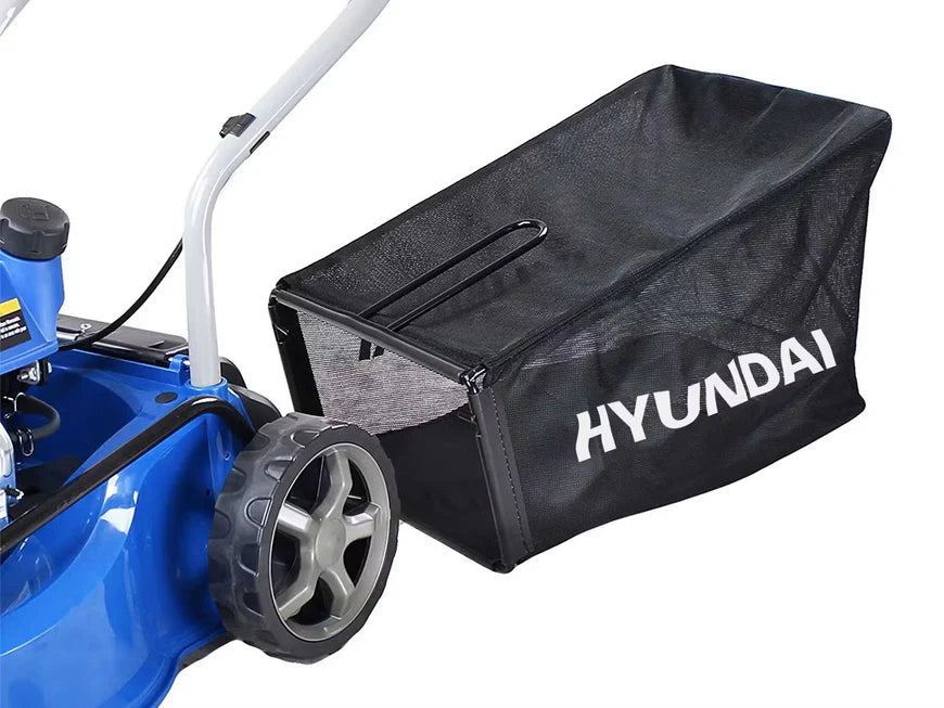 Hyundai 16" Petrol Lawn Mower - Push 79cc - HYM400