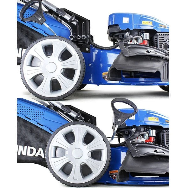 Hyundai 21" Petrol Lawn Mower - Self Prop 196cc Steel Deck - HYM530SP